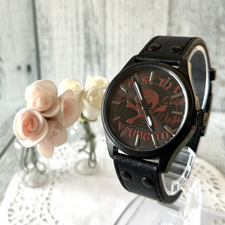 Vivienne Westwood - 【電池交換済】ヴィヴィアン 腕時計 ダメージ加工 スカル ウォッチ ドクロ