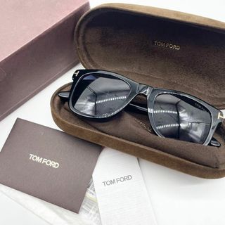 トムフォード(TOM FORD)の美品✨トムフォード　サングラス　Leo TF336 01V 52◻︎21 145(サングラス/メガネ)