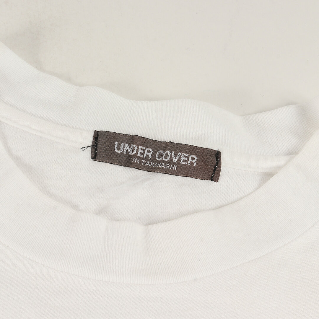 UNDERCOVER(アンダーカバー)のUNDERCOVER アンダーカバー Tシャツ サイズ:記載なし(M位) 90s 探偵物語 松田優作 クルーネック 半袖Tシャツ ホワイト 白 トップス カットソー コラボ【メンズ】【中古】 メンズのトップス(Tシャツ/カットソー(半袖/袖なし))の商品写真