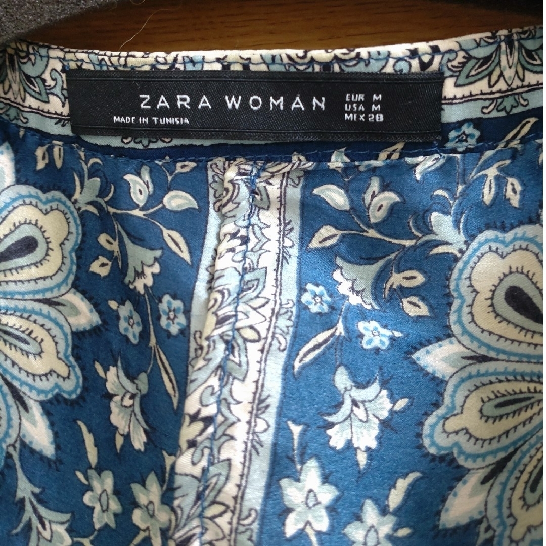 ZARA(ザラ)の中古■ZARA ザラ　ブラウス レディースのトップス(シャツ/ブラウス(半袖/袖なし))の商品写真