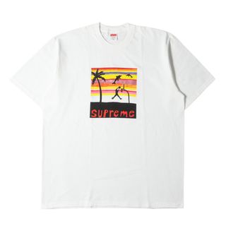 シュプリーム(Supreme)の新品同様 Supreme シュプリーム Tシャツ サイズ:XL 21SS ダンク イラスト クルーネック 半袖Tシャツ Dunk Tee ホワイト 白 トップス カットソー【メンズ】【中古】(Tシャツ/カットソー(半袖/袖なし))