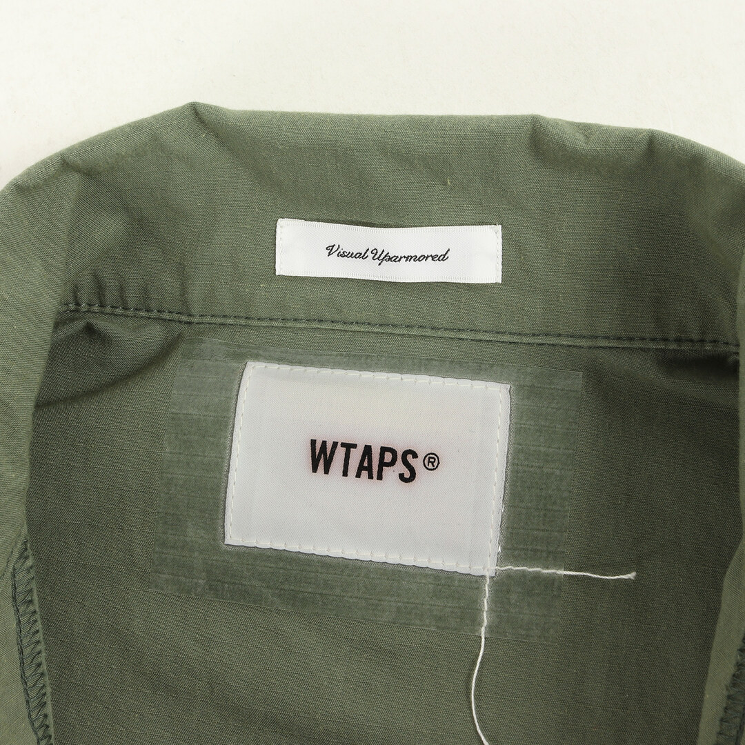 W)taps(ダブルタップス)のWTAPS ダブルタップス ジャケット サイズ:M リップストップ ジャングル ファティーグジャケット WMILL-LS 01 オリーブドラブ アウター ブルゾン 上着 ミリタリー【メンズ】【中古】 メンズのジャケット/アウター(ミリタリージャケット)の商品写真