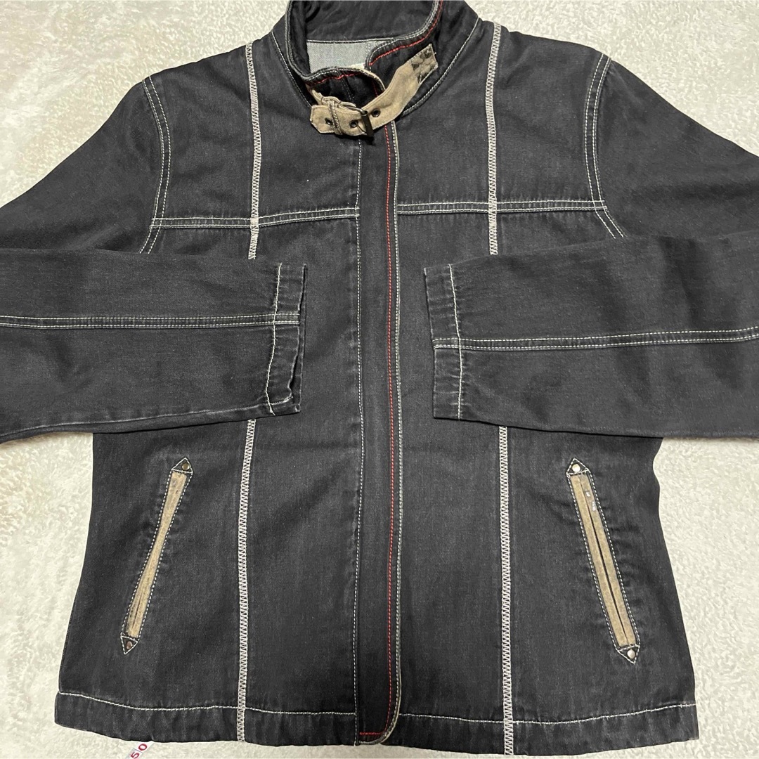 G-STAR RAW(ジースター)のFIDATO デニムジャケット　ライダーズ メンズのジャケット/アウター(Gジャン/デニムジャケット)の商品写真