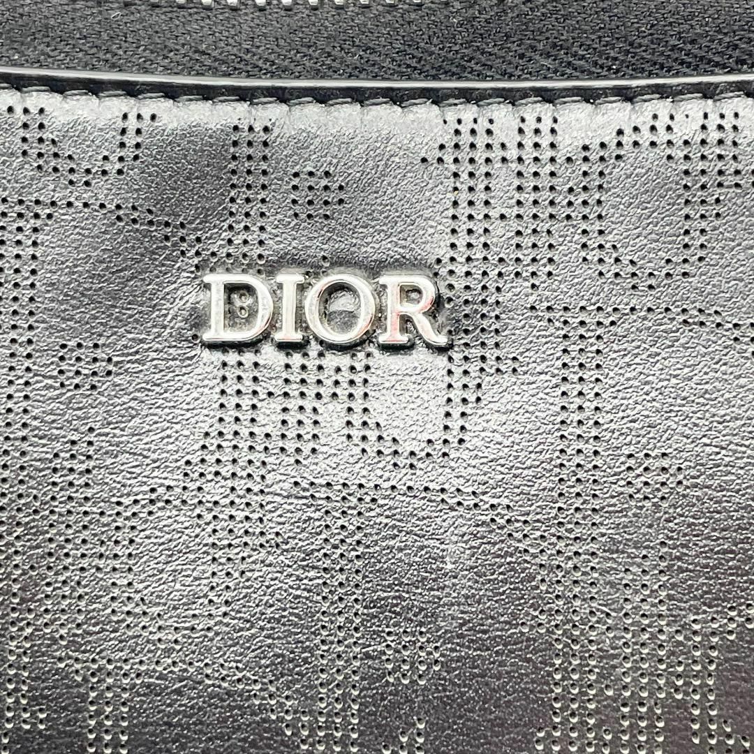 Christian Dior(クリスチャンディオール)の美品✨ディオール　クラッチバッグ　オブリーク　ギャラクシー　ブラック　レザー メンズのバッグ(セカンドバッグ/クラッチバッグ)の商品写真