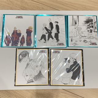 東京リベンジャーズ　原画展　ミニ色紙(キャラクターグッズ)