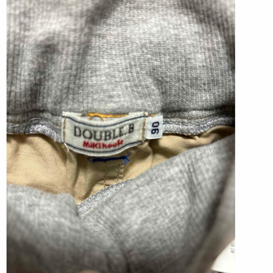 DOUBLE.B - ダブルBアップリケパンツ90の通販 by りぃ's shop DOUBLE.B - ダブルBアップリケパンツ90の通販 by りぃ's shop