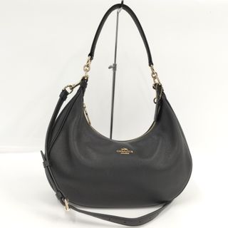 コーチ(COACH)のCOACH 2WAYショルダーバッグ レザー ブラック F38250(その他)