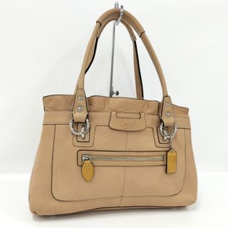 コーチ(COACH)のCOACH ショルダーバッグ ハンドバッグ ベージュ系 F14686(ショルダーバッグ)