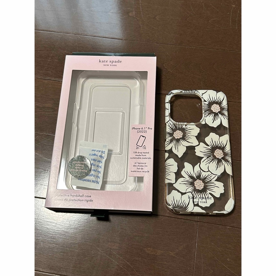 kate spade new york(ケイトスペードニューヨーク)のケイトスペード　iPhone14pro用ケース スマホ/家電/カメラのスマホアクセサリー(iPhoneケース)の商品写真