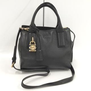 マイケルコース(Michael Kors)のMICHAEL KORS 2WAYショルダーバッグ レザー ブラック(その他)