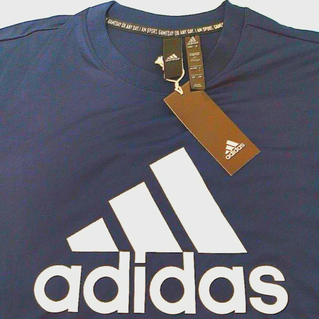 adidas(アディダス)の【新品】アディダス adidas バッジオブスポーツ 半袖 Tシャツ/Lサイズ メンズのトップス(Tシャツ/カットソー(半袖/袖なし))の商品写真