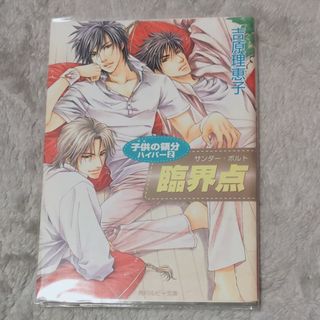 カドカワショテン(角川書店)のBL 小説 子供の領分　臨界点（サンダ－・ボルト）(ボーイズラブ(BL))