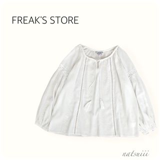 フリークスストア(FREAK'S STORE)のFREAK'S STORE フリークスストア . 刺繍 タッセル プルオーバー(シャツ/ブラウス(長袖/七分))