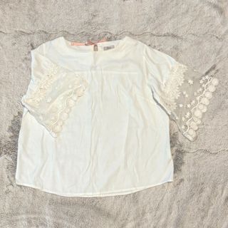 フラワー(flower)のレースTシャツ(Tシャツ/カットソー(半袖/袖なし))