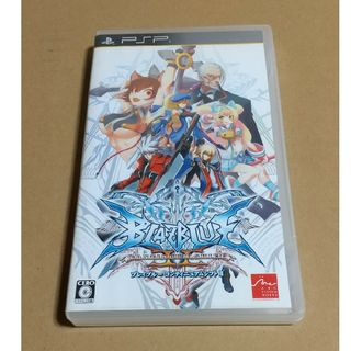 PSP　BLAZBLUE　ブレイブルー　コンティニュアムシフト　Ⅱ　UMD(携帯用ゲームソフト)