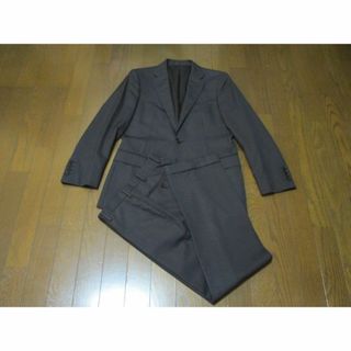 【美品】Burberry Black Label セットアップスーツ　ストライプ