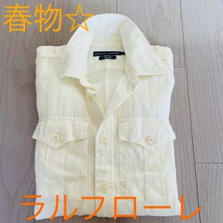 ラルフローレン(Ralph Lauren)のラルフローレン☆ レディース 風合いあるカジュアルなコットンシャツ(シャツ/ブラウス(長袖/七分))