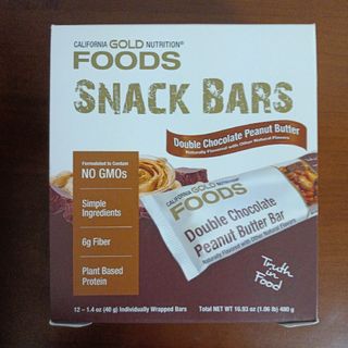 California Gold Nutrition プロテインバー 12本(ダイエット食品)