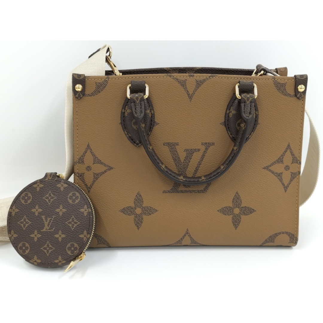 LOUIS VUITTON - LOUIS VUITTON オンザゴー PM 2WAY ショルダー LOUIS VUITTON - LOUIS VUITTON オンザゴー PM 2WAY ショルダー