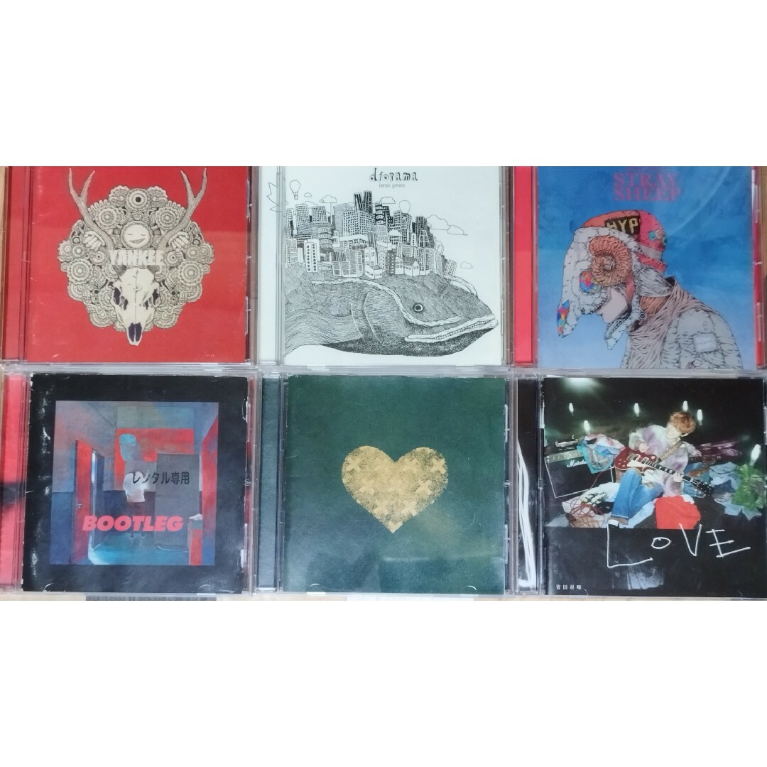 ②【二個口発送】米津玄師 菅田将暉 CD STRAYSHEEP LOVE 6点 エンタメ/ホビーのCD(ポップス/ロック(邦楽))の商品写真