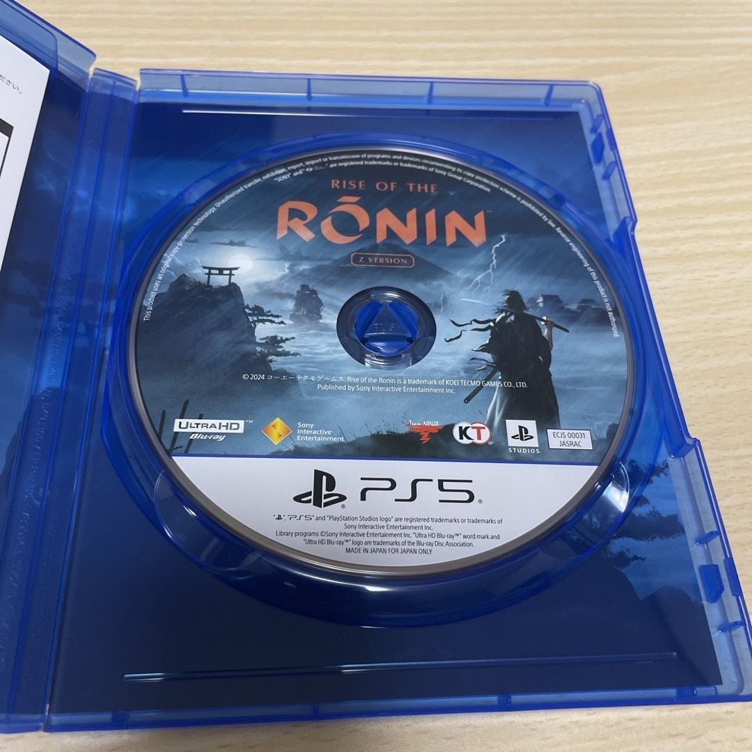 Koei Tecmo Games(コーエーテクモゲームス)のRise of the Ronin Z version (ローニン) エンタメ/ホビーのゲームソフト/ゲーム機本体(家庭用ゲームソフト)の商品写真
