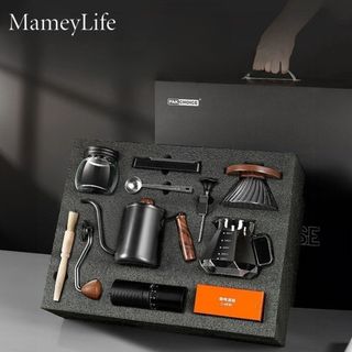 Mamey Life ハンドドリップコーヒーポット、セット、フィルターカップ(コーヒーメーカー)