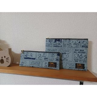 スヌーピー(SNOOPY)の【セール価格！】フラットポーチ　２点セット(ポーチ)
