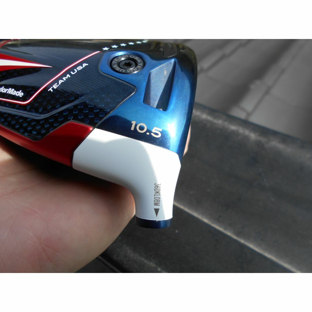 TaylorMade(テーラーメイド)の限定ライダーカップモデル　ステルス２  ＵＳＡ ドライバー　１０．５　ヘッドのみ スポーツ/アウトドアのゴルフ(クラブ)の商品写真