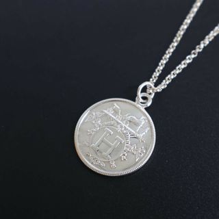 エルメス(Hermes)のエルメス 【新品同様】Ag925/Au750 エクスリブリスMM チェーン(ネックレス)