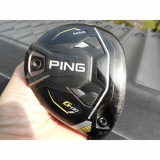 PING - Ｇ４３０ ＭＡＸ フェアウェイウッド　３Ｗ　 ヘッドのみ　ヘッドカバー有