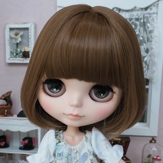 ネオブライス ウィッグ キューティ分け目ボブ MB 10インチ Blythe(人形)