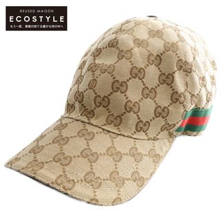 グッチ(Gucci)のグッチ 【国内正規】200035 GGキャンバス キャップ/ XL(その他)