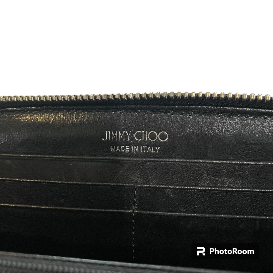 JIMMY CHOO(ジミーチュウ)のJimmy Choo ジミーチュウ ラウンドファスナー長財布 小銭入れ付 メンズのファッション小物(長財布)の商品写真