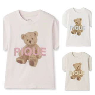 ジェラートピケ   KIDS  PIQUEベアワンポイントTシャツ