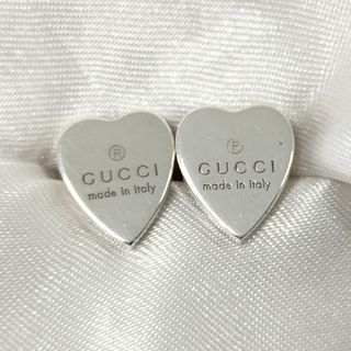 グッチ(Gucci)のGUCCI ピアス ハート SV925 シルバー(ピアス)