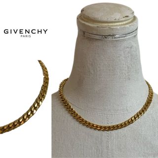 ジバンシィ(GIVENCHY)のGIVENCHY PARIS VINTAGE 1980s チェーンネックレス(ネックレス)