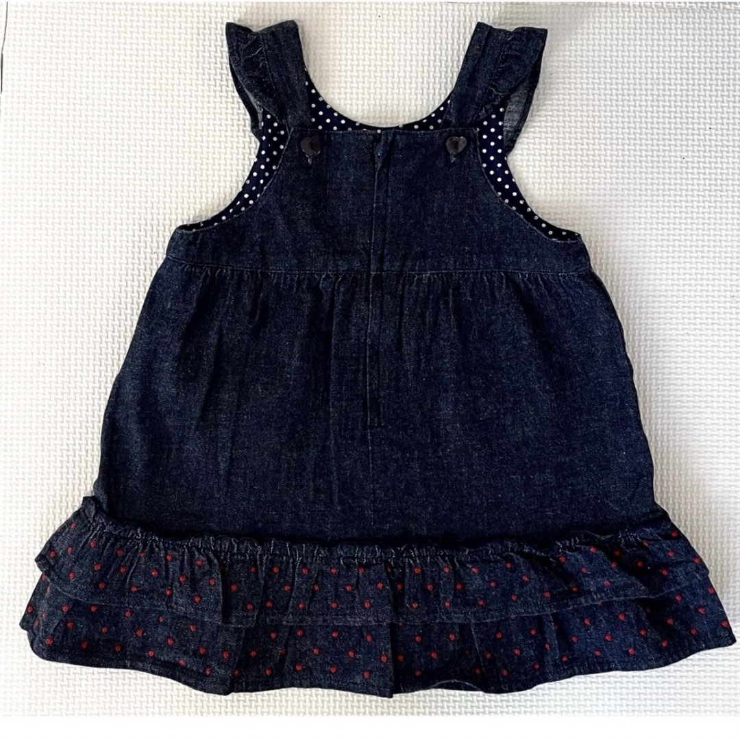 mikihouse(ミキハウス)のミキハウスのワンピース90cm キッズ/ベビー/マタニティのキッズ服女の子用(90cm~)(ワンピース)の商品写真