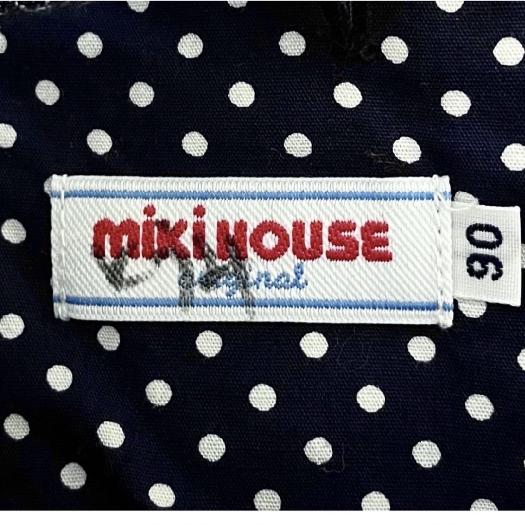 mikihouse(ミキハウス)のミキハウスのワンピース90cm キッズ/ベビー/マタニティのキッズ服女の子用(90cm~)(ワンピース)の商品写真