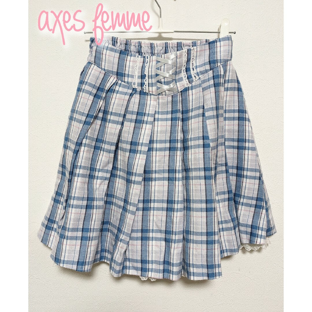 axes femme kids(アクシーズファムキッズ)の【M/150】アクシーズファム　スカート キッズ/ベビー/マタニティのキッズ服女の子用(90cm~)(ワンピース)の商品写真