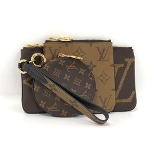 ルイヴィトン(LOUIS VUITTON)のLOUIS VUITTON ポシェット トリオ コインケース ポーチ モノグラム(コインケース)