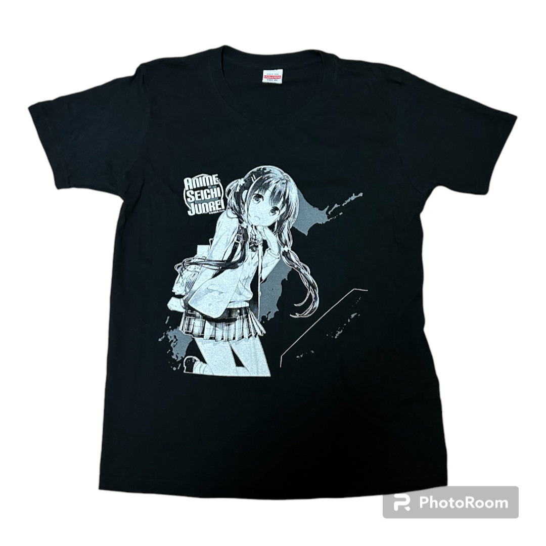 美品 藤真拓哉 描き下ろし 聖地巡礼 娘 Tシャツ L メンズのトップス(Tシャツ/カットソー(半袖/袖なし))の商品写真