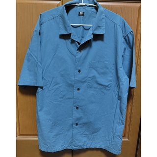 ユニクロ(UNIQLO)のユニクロ　半袖　オープンカラーシャツ(シャツ)