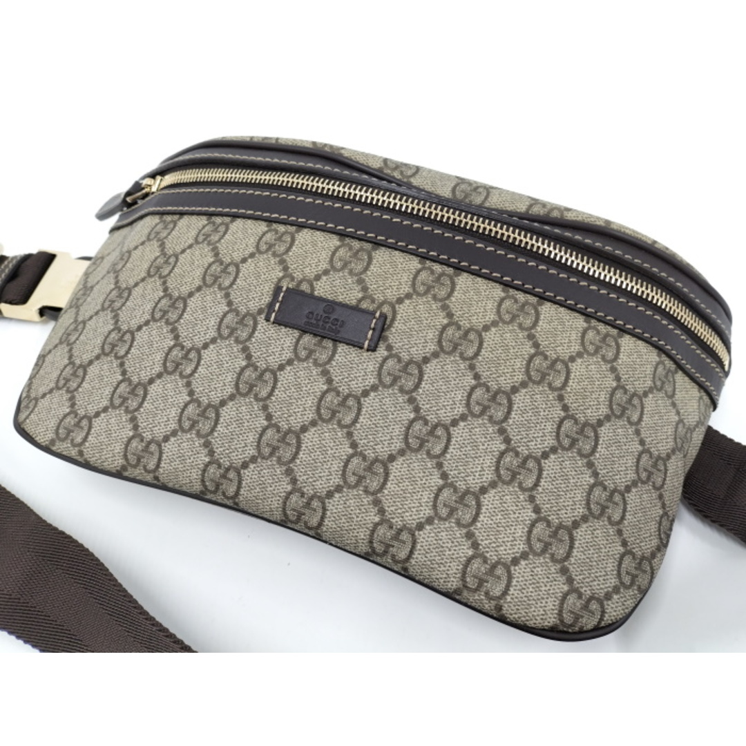 Gucci(グッチ)のGUCCI ボディバッグ GGスプリーム ベージュ 233269 メンズのバッグ(ボディーバッグ)の商品写真