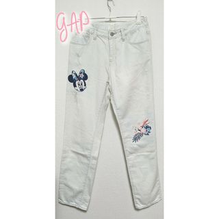 ギャップキッズ(GAP Kids)のyhs150【155】ギャップキッズ　ディズニー　デニム　パンツ(パンツ/スパッツ)