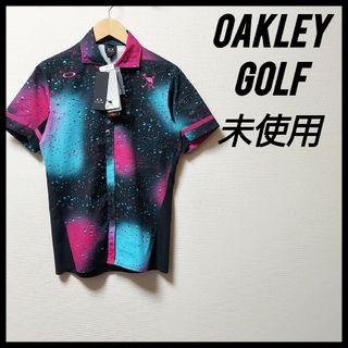 オークリー(Oakley)のOAKLEY　オークリー　ゴルフ　未使用　メンズ　Ｍサイズ　半袖　ポロシャツ(ウエア)