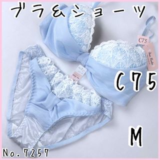 ブラジャーショーツセットC75    No.7257(ブラ&ショーツセット)