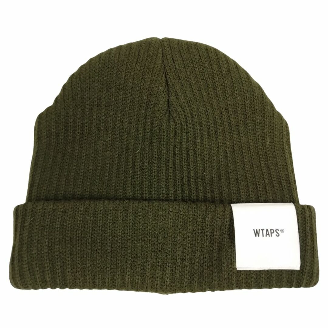 W)taps(ダブルタップス)のWTAPS ダブルタップス 23AW 232MADT-HT01 BEANIE ニットキャップ オリーブ 正規品 / B5190 メンズの帽子(ニット帽/ビーニー)の商品写真