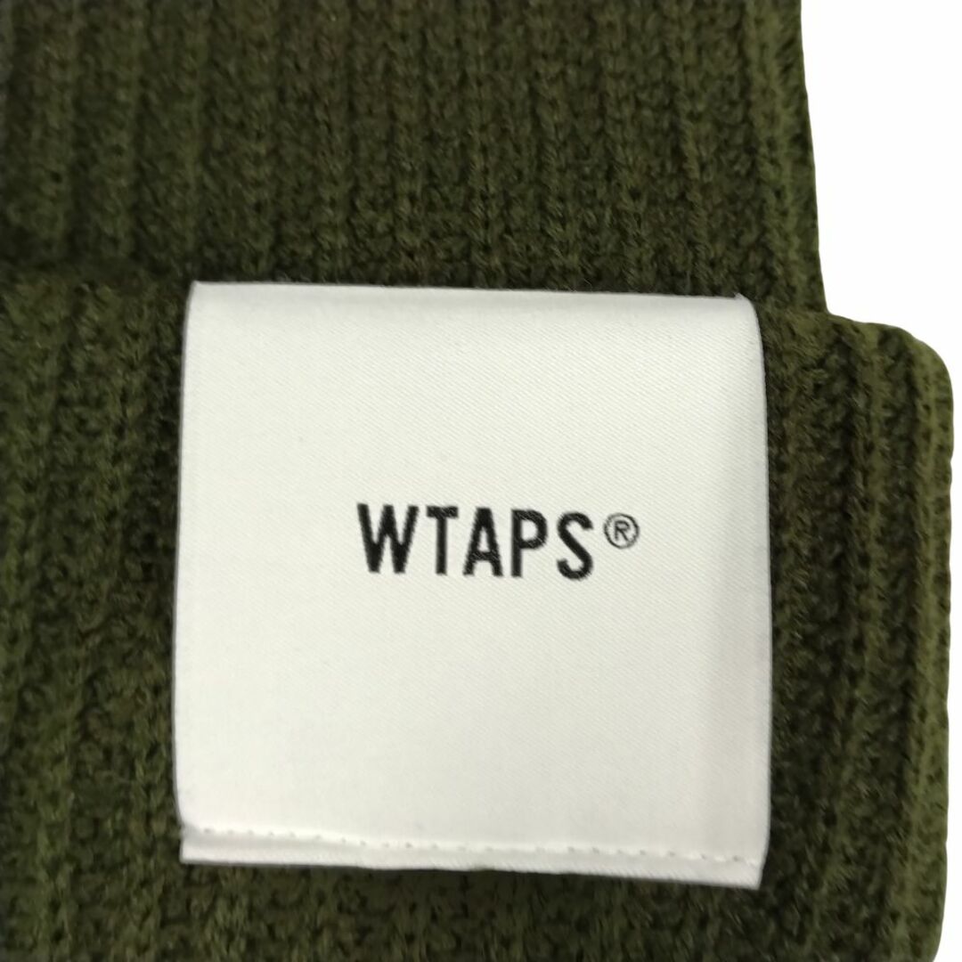 W)taps(ダブルタップス)のWTAPS ダブルタップス 23AW 232MADT-HT01 BEANIE ニットキャップ オリーブ 正規品 / B5190 メンズの帽子(ニット帽/ビーニー)の商品写真