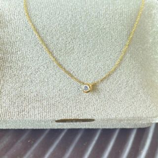 スタージュエリー(STAR JEWELRY)のスタージュエリー　ムーンセッティングダイヤネックレス(ネックレス)