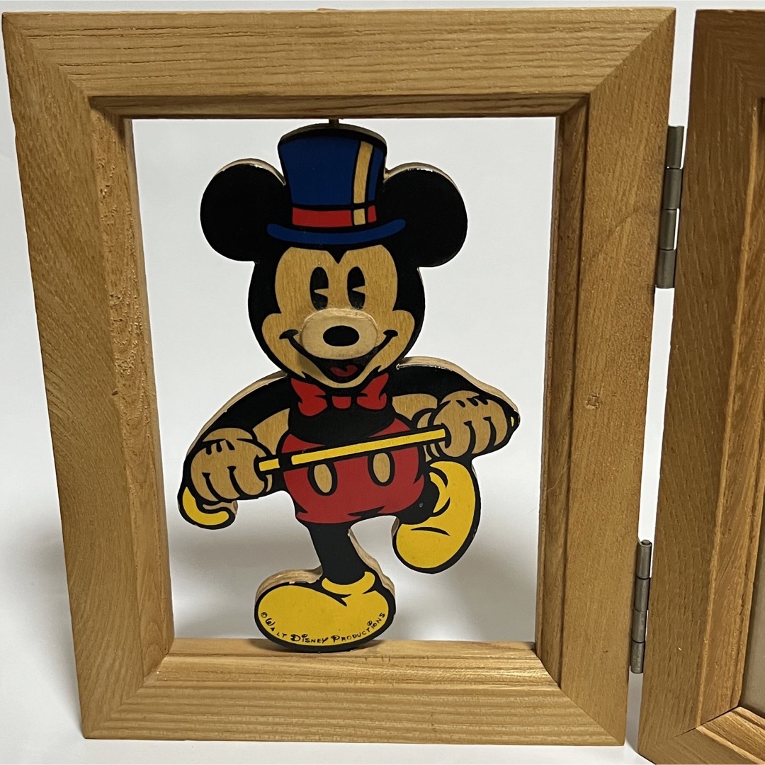 ディズニー おとなしかっ レトロ ミッキー ミニーセット 木製 ディズニー おとなしかっ レトロ ミッキー ミニーセット 木製